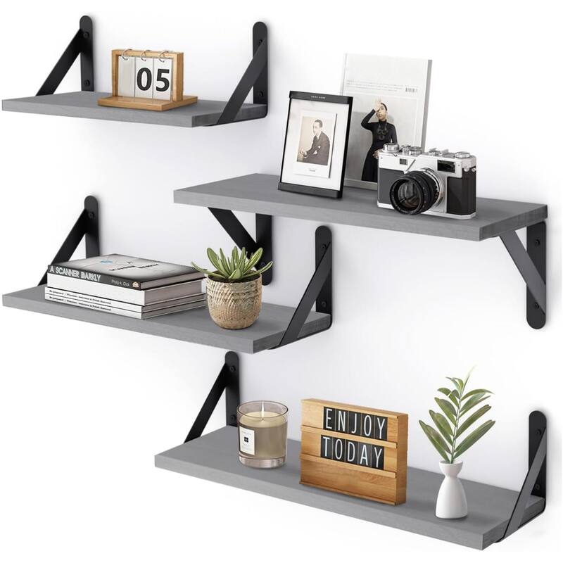Floating Shelves for Wall - Grey