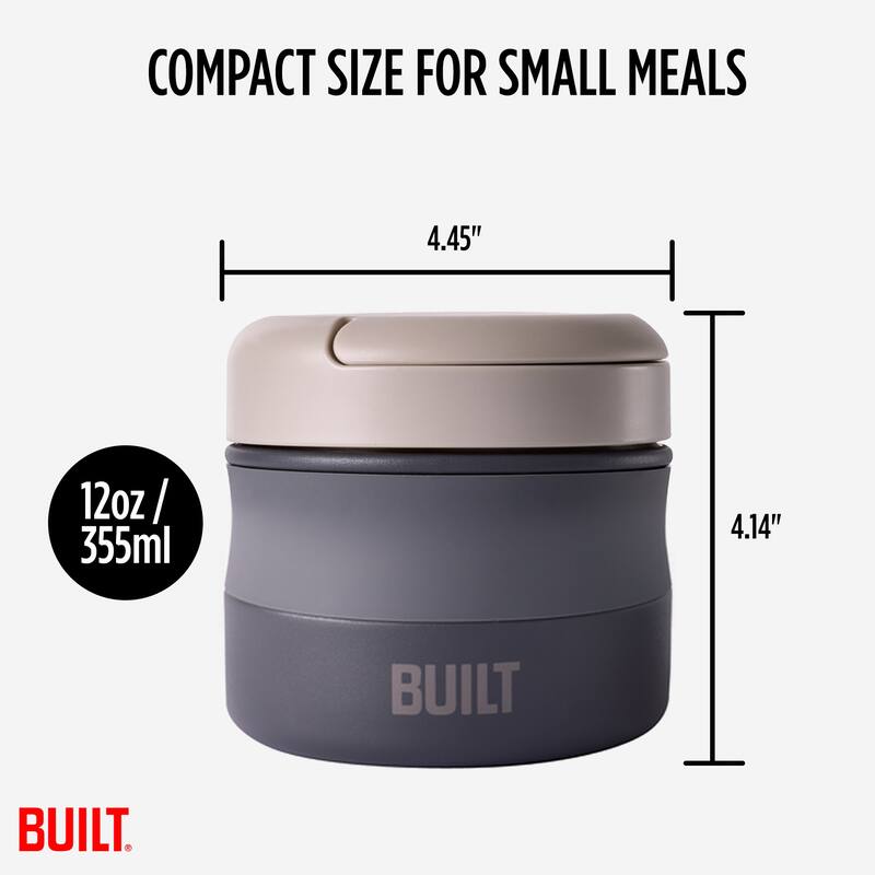 Built 12 oz Wide Mouth Food Jar - 12 oz