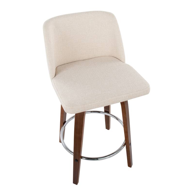 Carson Carrington Vallberga 26" Upholstered Counter Stool (Set of 2)