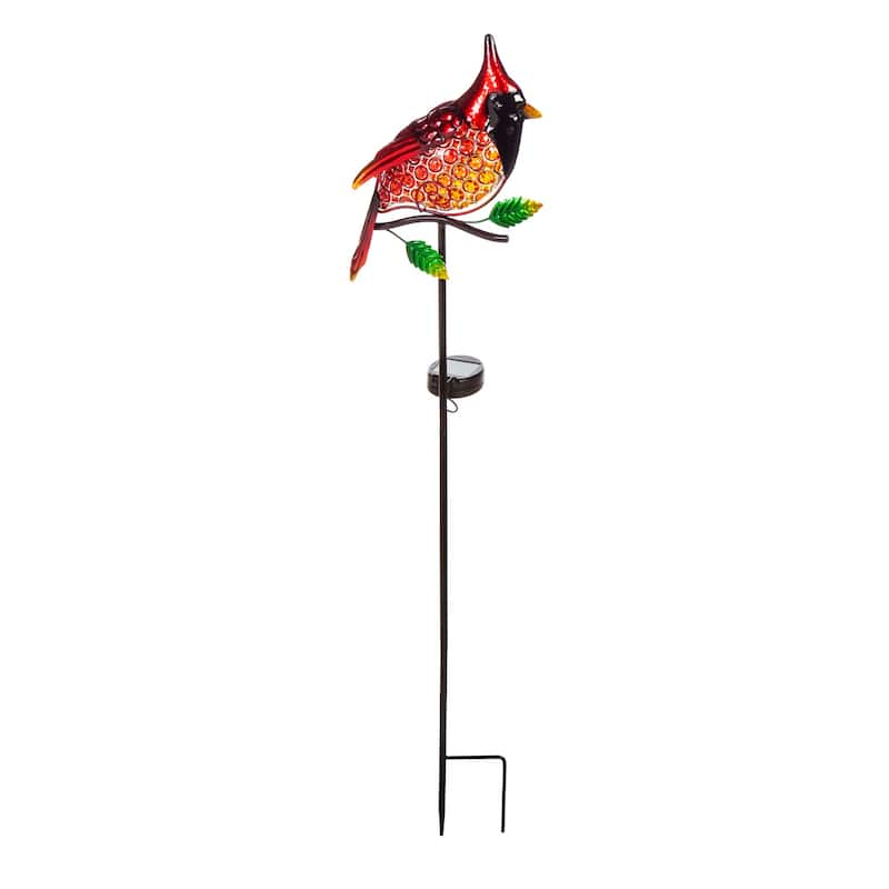 Cardinal 36 in. Solar Garden Stake