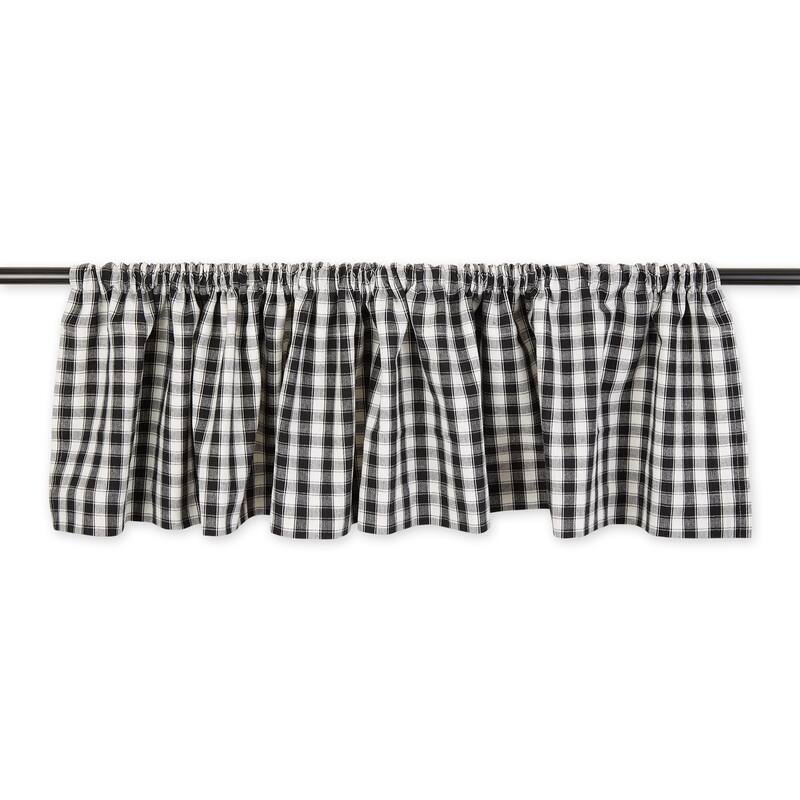 Window Valance - Black
