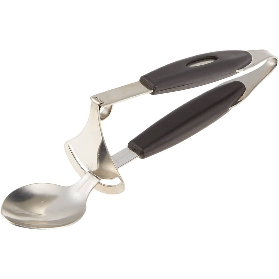 Norpro Stainless Steel Scoop & Release Cookie Dough Dropper Scooper Spoon - Black