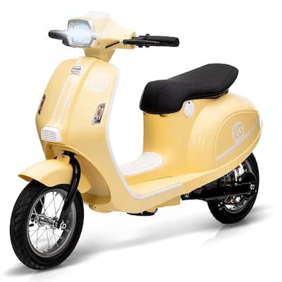 Electric Motorcycle for Big Kids, 24V 350W Kids Ride on Moped