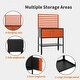 preview thumbnail 5 of 12, Mcombo Metal Workbench for Garage, Adjustable Worktable with Storage Cabinet for Home Office, Basements, Workstation Bench 81
