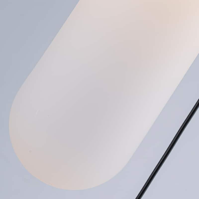 CraftHome 9'' Modern 3-Light Seeded Glass Cluster Integrated LED Pendant In Antique Gold Round Ceiling Lamp - W9''