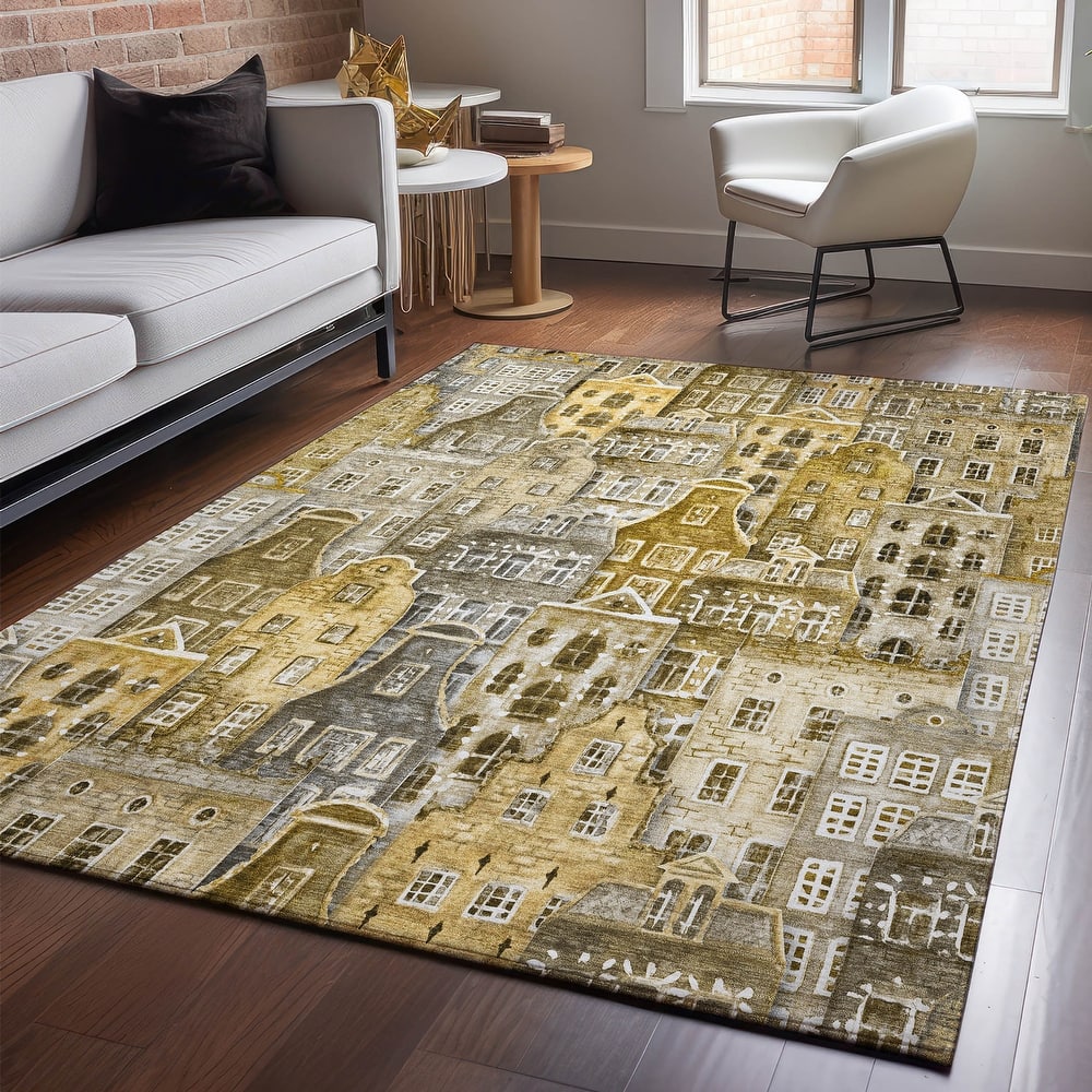 Premium Washable Super Soft Modern Citylife Mayfield Rug