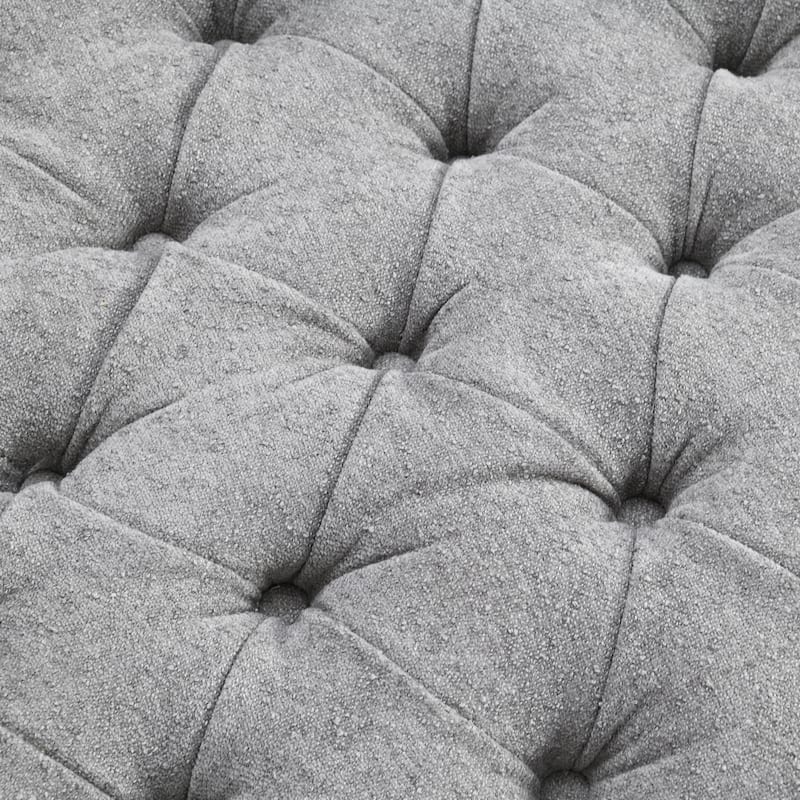 Furniture of America Arven Modern 45-inch Fabric Button Tufted Swivel Accent Chair