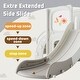 preview thumbnail 3 of 16, 5 in 1 Toddler Slide and Swing Set, Kids Playground Climber Slide Playset with Drawing Whiteboard, , Freestanding Combination