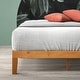 preview thumbnail 14 of 16, Priage by ZINUS Alexia Rustic Pine Wood Minimalist Rustic Platform Bed
