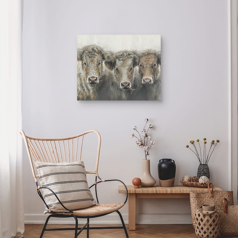 The Three of Us by Bree Merryn Canvas Art Print