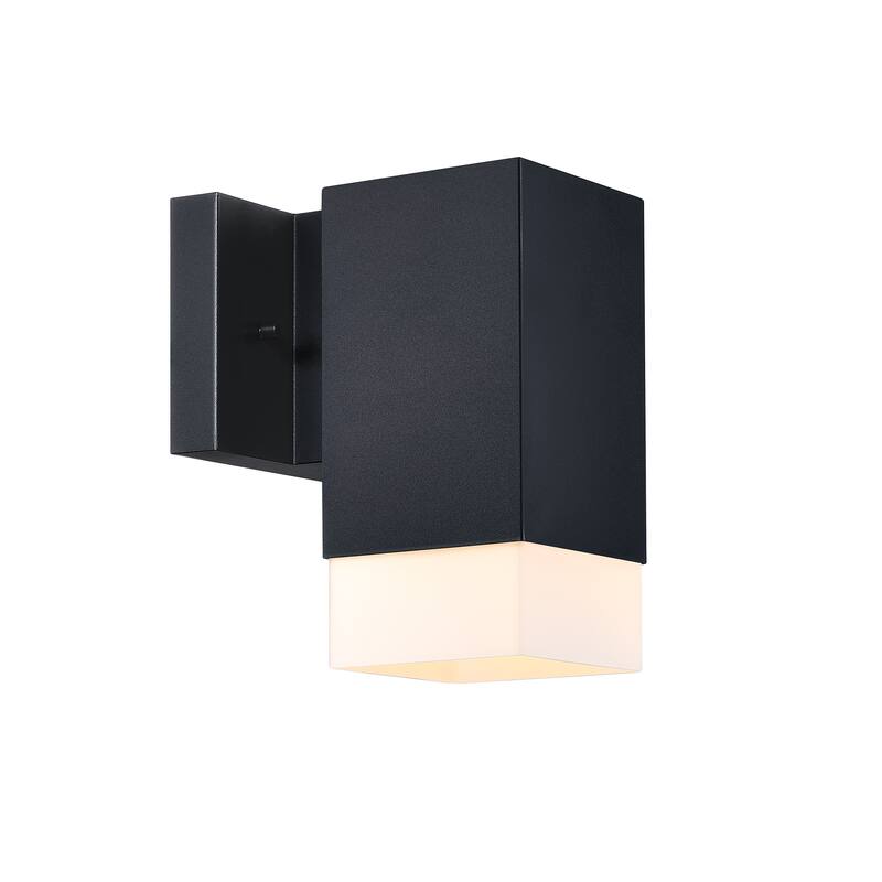 Willowsong Black Outdoor Hardwired Wall Sconce - 10