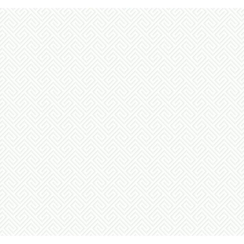 Seabrook Designs Beach Keys Unpasted Wallpaper - 27 in. W x 27 ft. L - White Sands