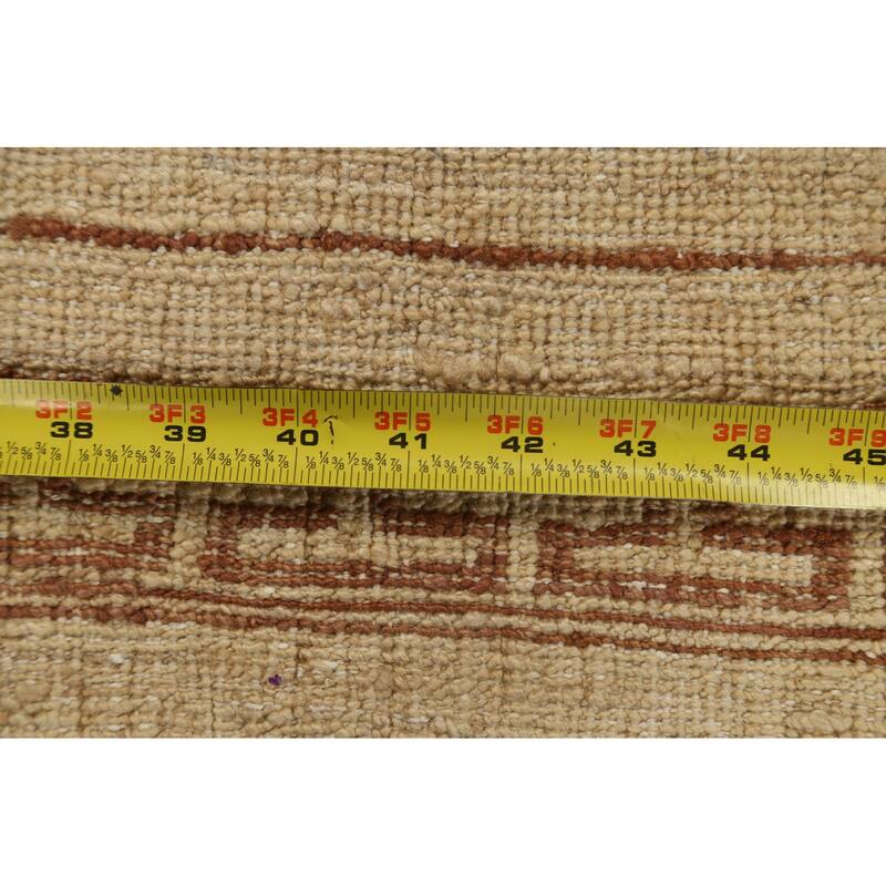 Bordered Gabbeh Kashkoli Oriental Wool Runner Rug Hand-knotted Carpet - 2'8" x 9'2"