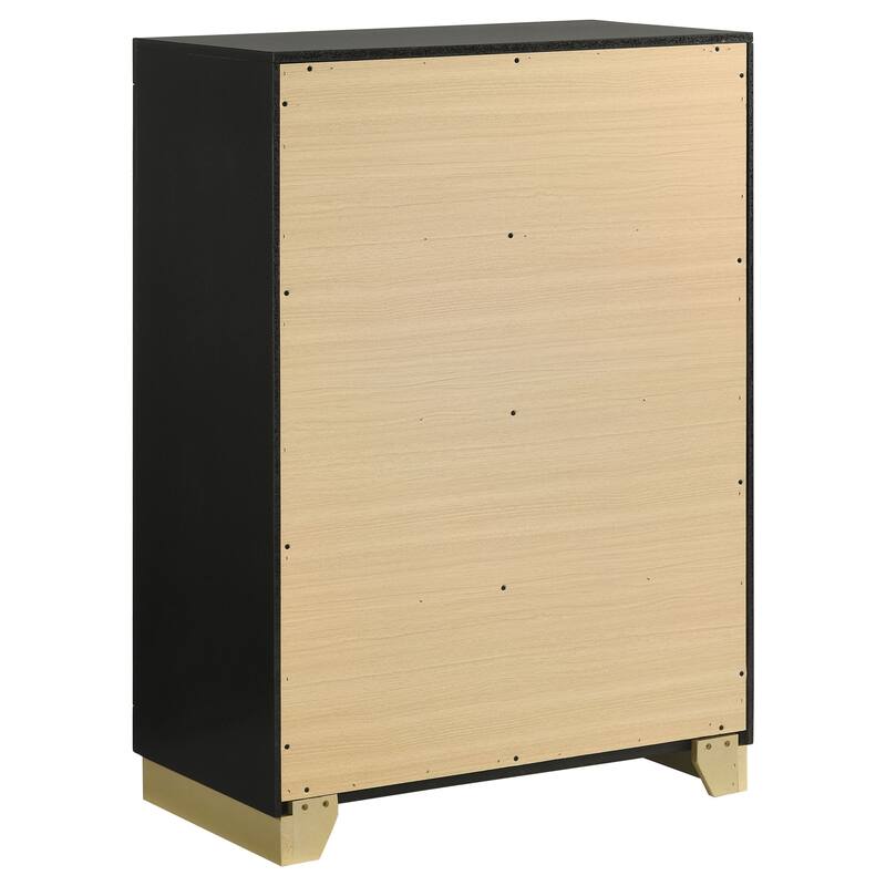 Caraway Contemporary Wood 4-drawer Bedroom Chest