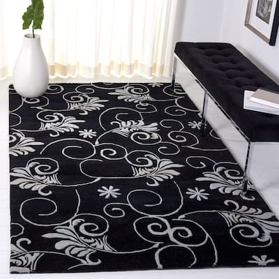 SAFAVIEH Handmade Soho Jessenia Leaf Scrolls N.Z. Wool Rug