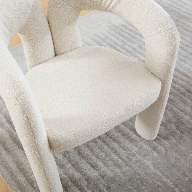 Contemporary Designed Velvet Fabric Upholstered Accent/Dining Chair/Barrel Side Chairs Armchair For Living Room Set Of 2
