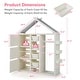 preview thumbnail 6 of 30, Costway Kids Costume Storage Closet Children Pretend Dresser with - See Details