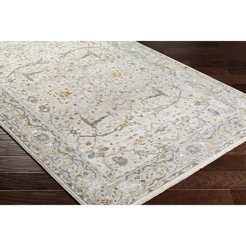 Livabliss Transitional Dresden Medallion Area Rug