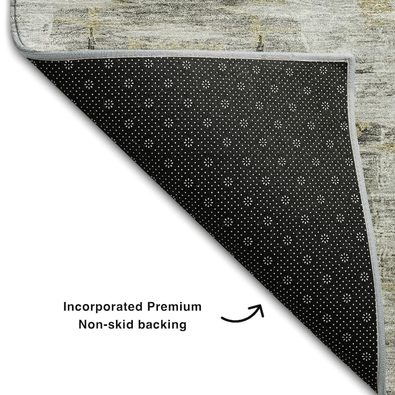 Premium Washable Super Soft Modern Glam Mayfield Rug