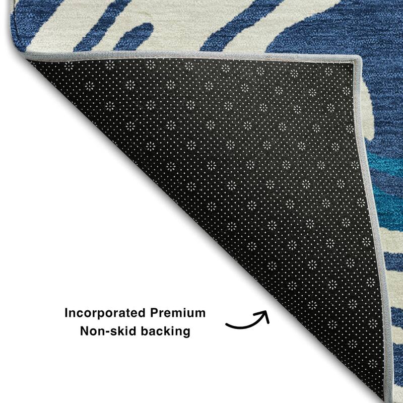 Premium Washable Super Soft Abstract Contemporary Mayfield Rug