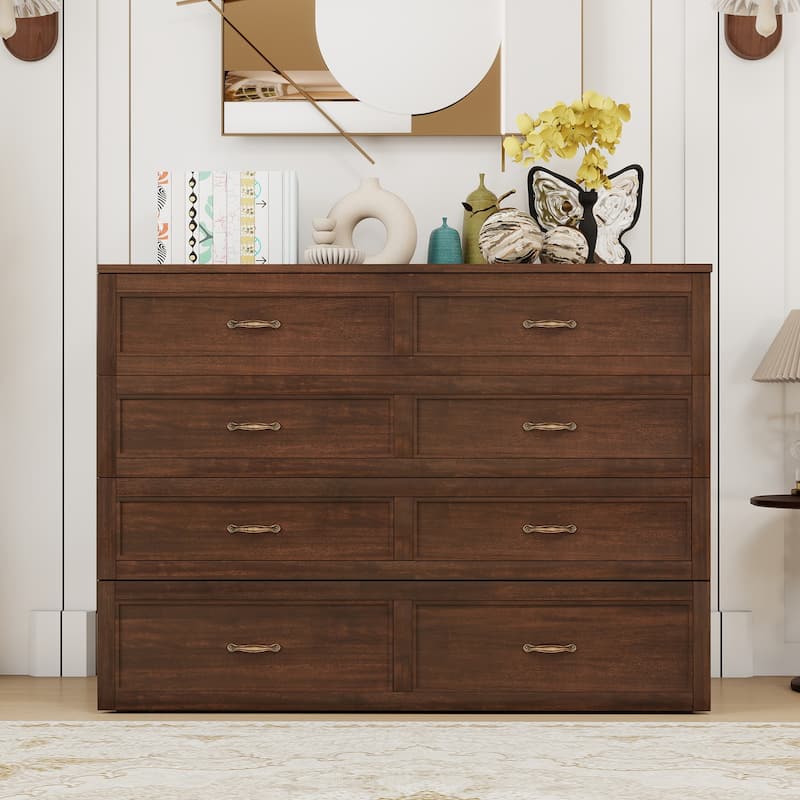 Solid Wood Murphy Bed Full Size with Storage | Space Saving Walnut Cabinet Bed with Easy Pull-Out Mechanism for Bedroom
