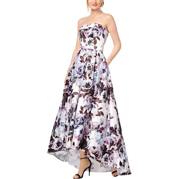 xscape strapless dress