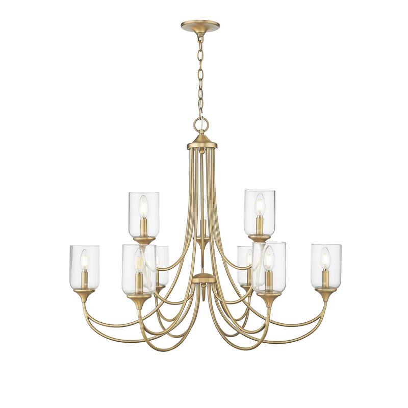 Millennium Lighting 22409 Waddingham 9 Light 36" Wide Pillar Candle