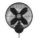 preview thumbnail 2 of 7, Hunter Oscillating Wall Mounted Fan 16 inch 3 speeds - Garage, Patio, Office - Damp Rated!