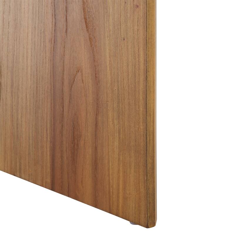 SAFAVIEH Norene Ribbed Dining Table - 62 In. W x 31.5 In. D x 30 In. H - 62"W x 32"D x 30"H