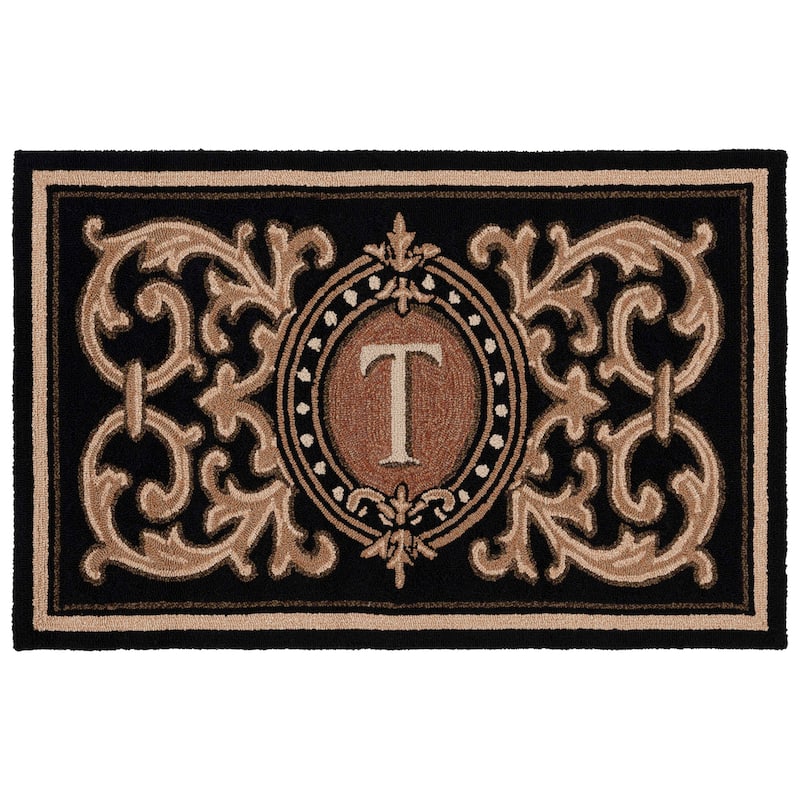 SAFAVIEH Handmade Monogram Bruneta Casual Rug