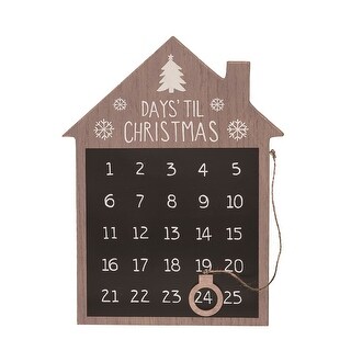11 75 quot Wooden quot Days Til Christmas quot Magnetic Advent Calendar Bed Bath