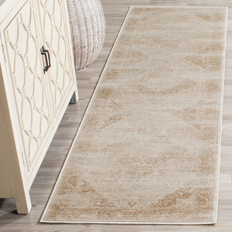 SAFAVIEH Vintage Distressed Boho Leonora Oriental Rug - 2'2" x 8' Runner - Stone