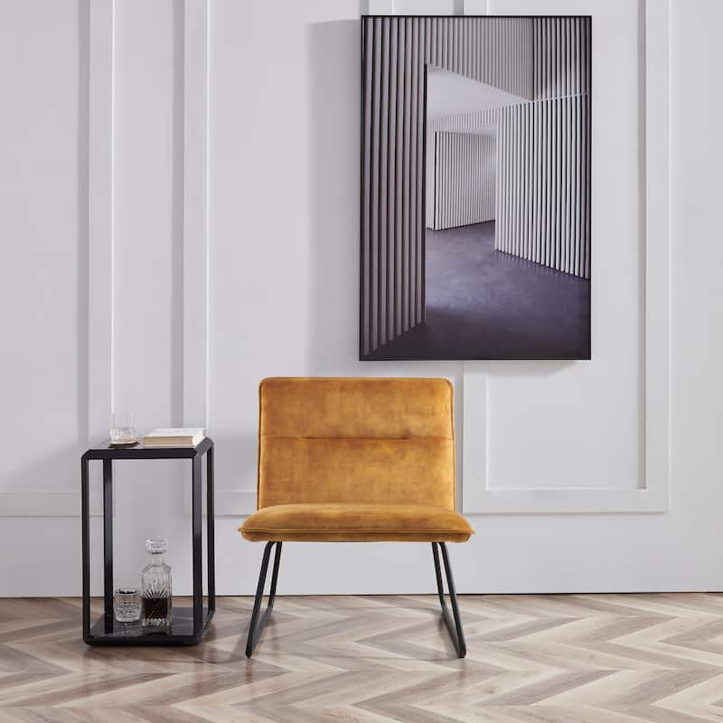 Corvus Cosmo Fabric Lounge Accent Chair
