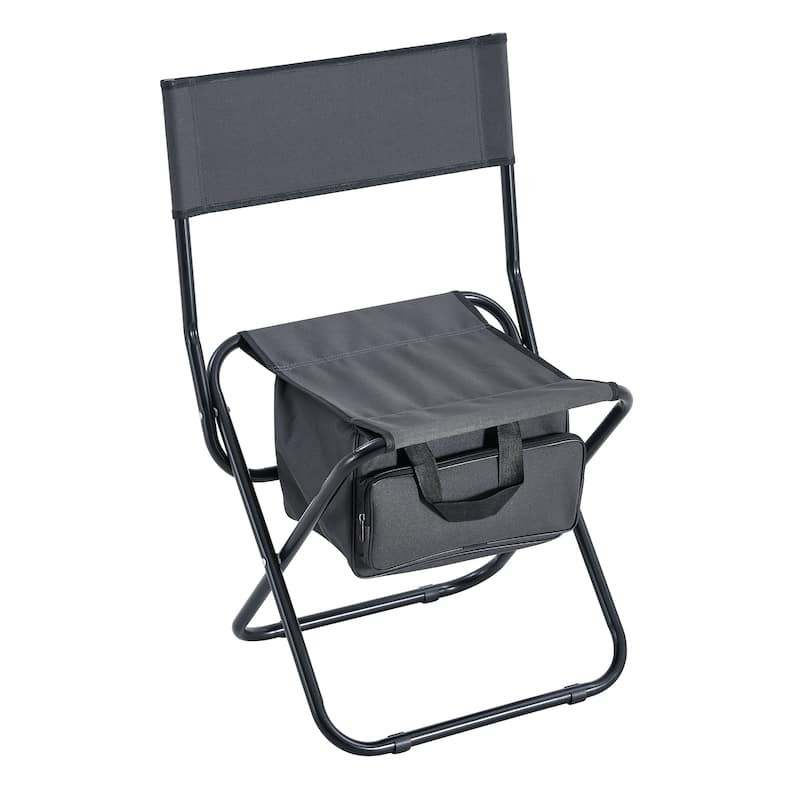 4-Piece Folding Outdoor Chair With Storage Bag,Portable Chair for Indoor,Outdoor Camping,Picnics and Fishing