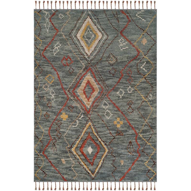 SAFAVIEH Hand-knotted Kenya Garrelda Southwestern Tribal Wool Rug