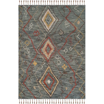 SAFAVIEH Hand-knotted Kenya Garrelda Southwestern Tribal Wool Rug