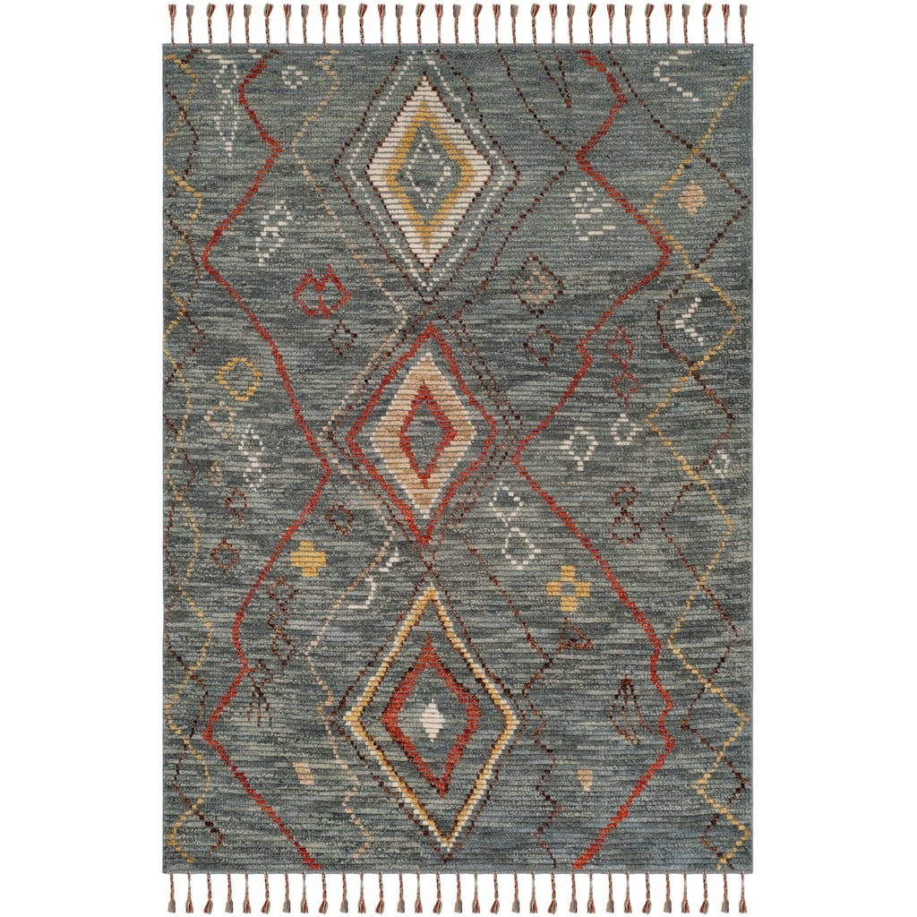 SAFAVIEH Hand-knotted Kenya Garrelda Southwestern Tribal Wool Rug