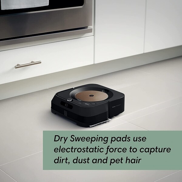 iRobot Braava jet m6 (6012) Ultimate Robot Mop (Black) - Bed Bath