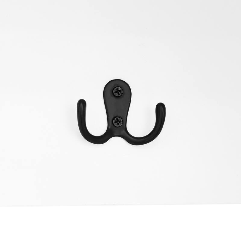 54.7'' Hall Tree with Mirror, Shoe Cabinet, and Coat Hooks for Entryway