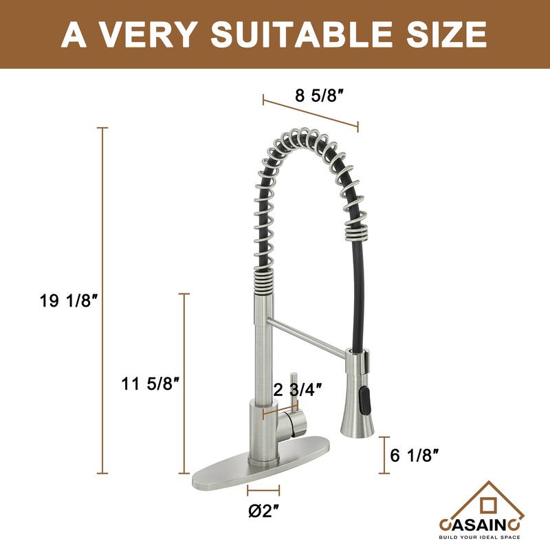 Handmade All-in-One Drop-In 2-hole 60/40 Double Bowl 18 Gauge Stainless Steel Workstation Kitchen Sink with Spring Neck Faucet