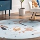 preview thumbnail 8 of 10, Nuloom Jalissa SpinClean Lion Dreams Machine Washable Kids Area Rug