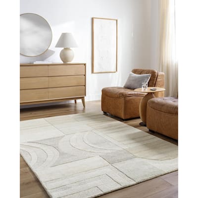 Livabliss Scandinavian Brook Stripe Area Rug