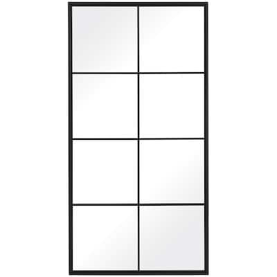 Uttermost Rousseau Iron Window Mirror