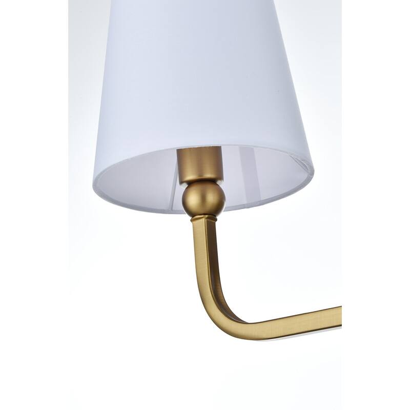 Elegant Lighting LD7322W26 Senna 3 Light 26" Wide Vanity Light