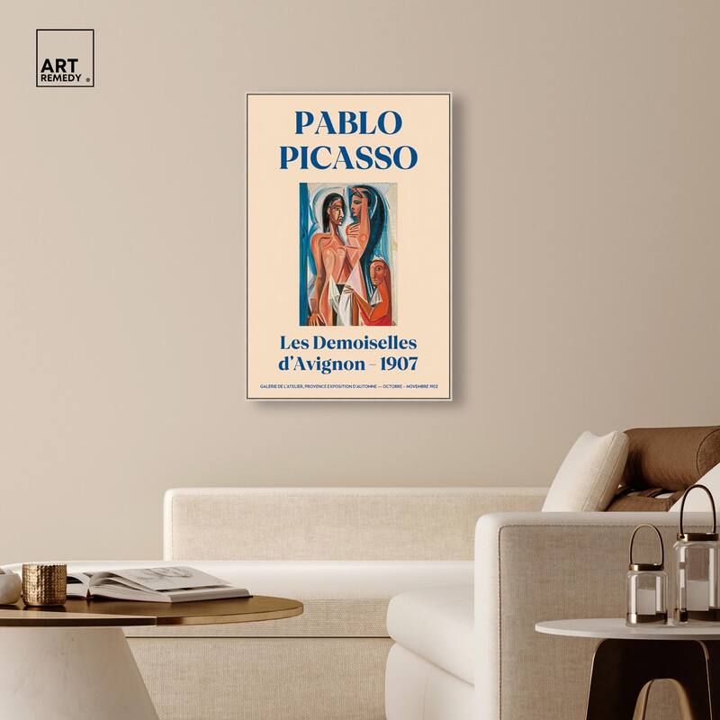 Faces of Demoiselles Canvas by Art Remedy