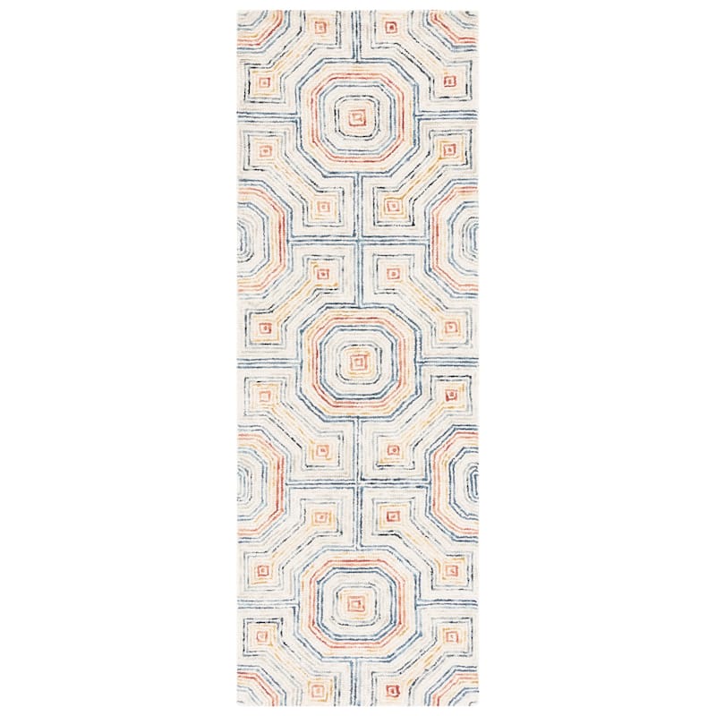 SAFAVIEH, Handmade Aspen Eudoxie Bohemian & Eclectic Tribal Wool