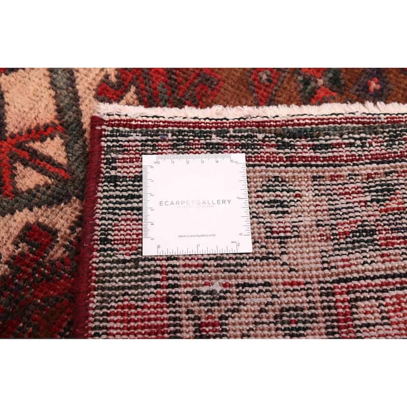 ECARPETGALLERY Hand-knotted Konya Anatolian Brown Wool Rug - 3'3 x 11'2