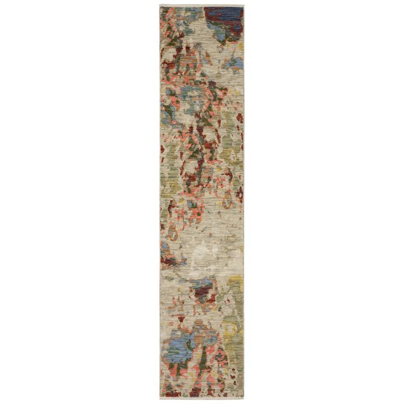 HomeRootsAbstract Modern Rectangle Area Rug