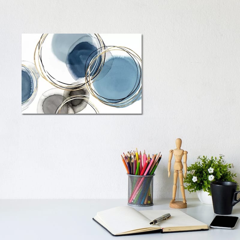 iCanvas "Infinity Indigo II " by Isabelle Z Canvas Print - 8x12x0.75