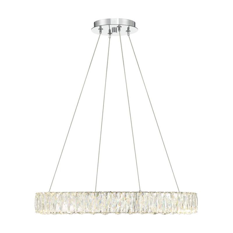 LED Chrome Pendant